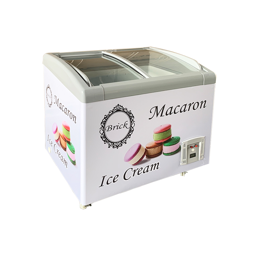 SD/SC-218Y 商用双推拉玻璃门冰淇淋冷藏柜